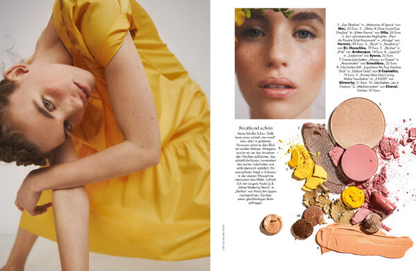 <b>RAMONA REUTER</b> photographs for ACHTUNG MODE mag plus ‘Soft Tones’ and ‘In Balance’ two editorials for MYSELF