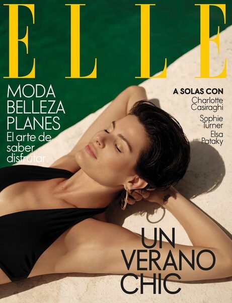 ‘Un Verano Chic’ with drop-dead beautiful <b>Isabeli FONTANA c/o LOUISA MODELS</b> on the cover of<b> ELLE Espana July 2022</b>