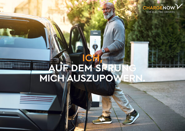 <b>CHARGE NOW </b>mit neuer Kampagne von <b>Johannes MINK c/o KLAUS STIEGEMEYER</b> für Wunderman Thompson