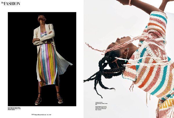 'Go where the wind takes you ... ' - Fashion Editorial für die <b>HARPER'S BAZAAR </b>Arabia, fotografiert von <b>RAMONA REUTER</b>