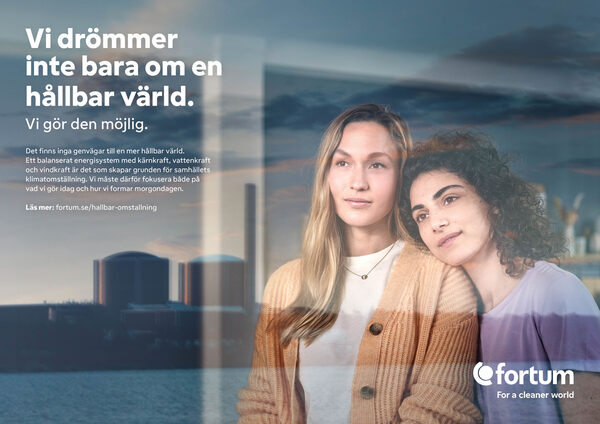 <b>FORTUM </b>‘Energy For a Cleaner World’ – campaign incl. a commercial by <b>Matthias WEHOFSKY c/o JULIA WALDMANN</b> for TBWA/Helsinki