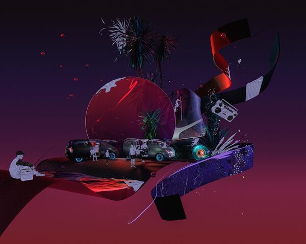 GoSee loves ... <b>MINI VISION URBANAUT</b> mit abstrakten, künstlerisch illustrierten 3D Welten von <b>BMW Group Design Creative Director Julia Obermeier </b>und Sebastian Onufszak &amp; Aixsponza (Concept &amp; Production) auf GoSee