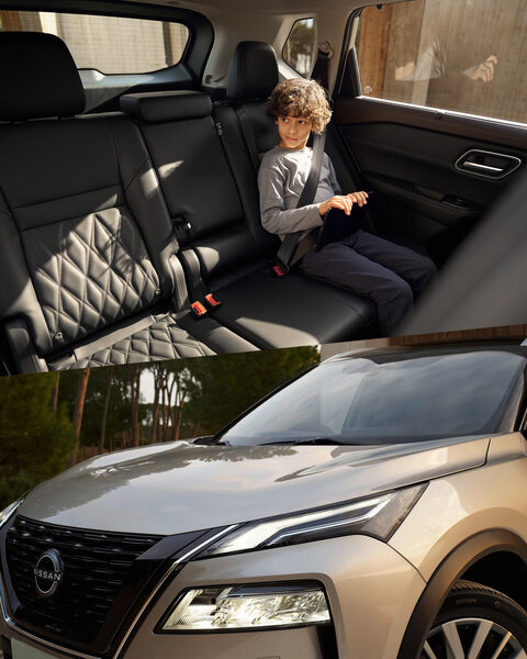 The new <b>NISSAN X-TRAIL</b> with e-Power, the electrified family crossover, staged by photographer and director <b>SÉBASTIEN STAUB</b> for Designory Paris