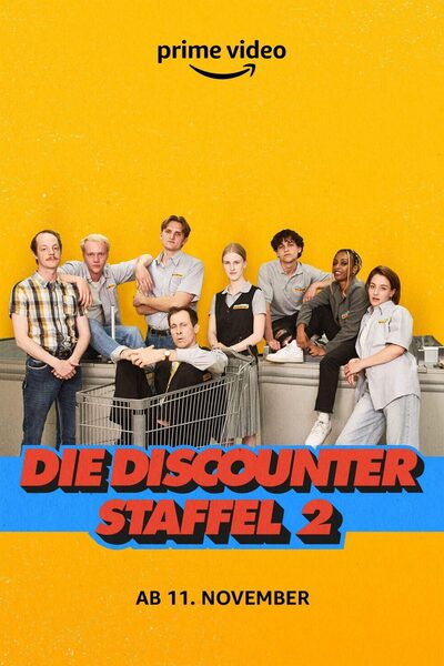 <b>Amazon Prime </b>„Die Discounter“ Title Visual von<b> Sonja TOBIAS c/o WILDFOX RUNNING</b>