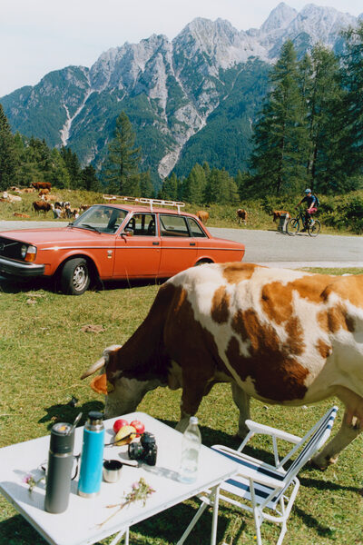 ‘High Enough’ <b>CLOSED Spring 2023 campaign</b> in Slovenia - fashion production by <b>Jonas UNGER c/o BIRD PRODUCTION </b>between mountains and cattle pastures, plus BIRD at <b>UPDATE-23-BERLIN</b>