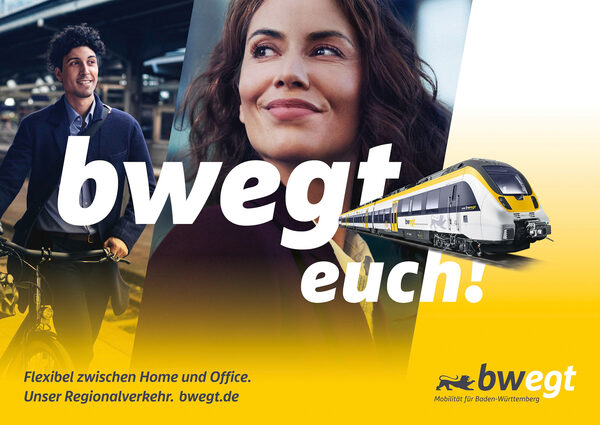 <b>MANUEL FERRIGATO</b> fotografiert <b>Mobilitätskampagne 'bwegt euch' für den Nah- und Regionalverkehr in Baden-Württemberg </b>im Auftrag der Kreativ-Agentur Panama
