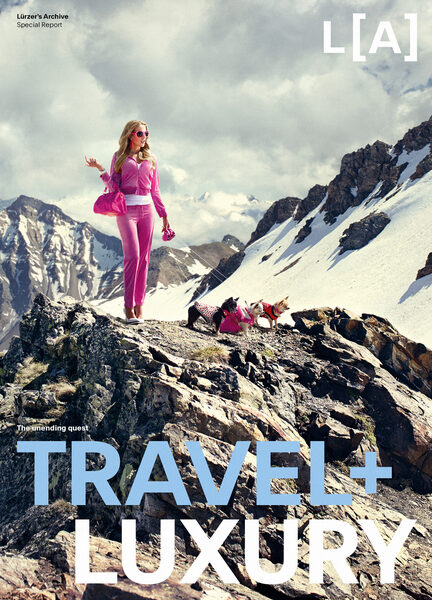 <b>LÜRZER’S ARCHIVE </b>cover on the topic of ‘Travel+Luxury’ by <b>MARKUS MUELLER</b>