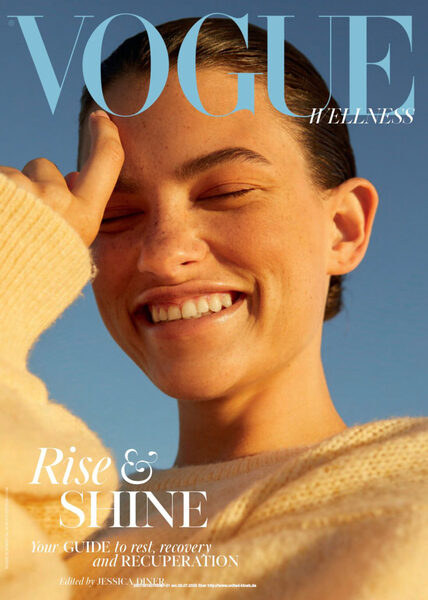 'Rise &amp; Shine' - Marie Schmidt fotografiert Wellness für die <b>VOGUE </b>mit Styling von&nbsp;<b>Mascha MÖLLER</b> und Hair und Makeup by <b>Jane JAKOBI</b>, beide Artists c/o <b>NINA KLEIN</b>, das Motiv für Euch auf GoSee.News