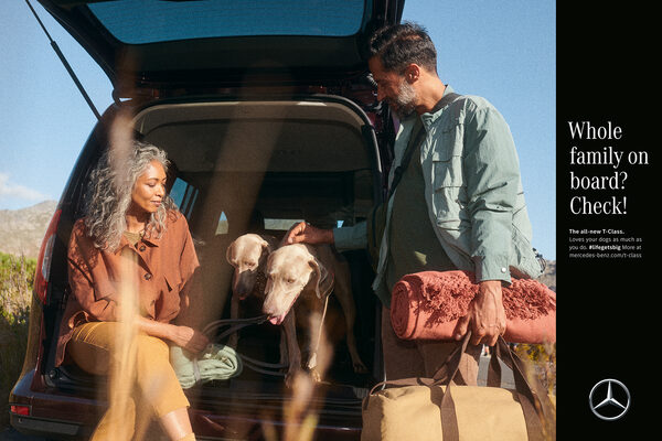 <b>BEN &amp; MARTIN</b> photograph the <b>MERCEDES-BENZ T Class</b> campaign&nbsp;for Preuss und Preuss with a good vibe mix in Cape Town