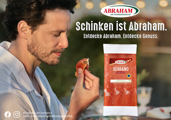 <b>Maik FLOEDER c/o DOUBLE T Photographers</b> fotografierte im Auftrag der Agentur Crone drehbegleitend für <b>ABRAHAM SCHINKEN</b>