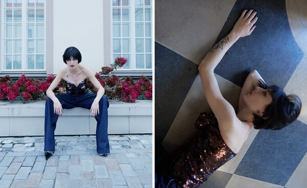 Model &amp; actress Alicia Pagani in a portrait by <b>Markus LAMBERT c/o NERGER M&amp;O</b>