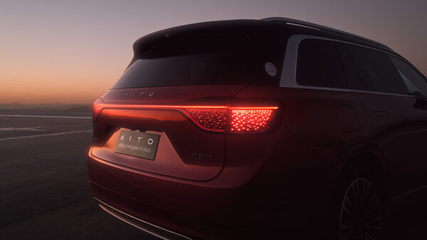 AITO in Twilight - <b>MARC TRAUTMANN</b> photographs the new <b>HUAWEI AITO M9 Electric Vehicle</b>