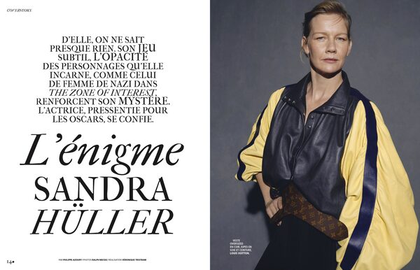 <b>MADAME FIGARO </b>with actress Sandra Hüller and a <b>FRENCH MAGAZINE</b> editorial by Ralph Mecke with creative retouch by <b>RECOM</b>