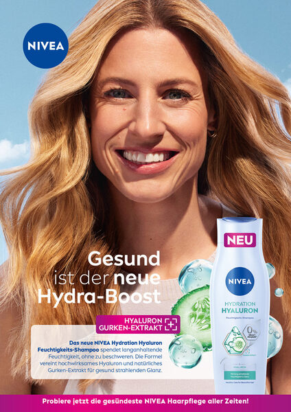 <b>NIVEA HAIRCARE </b>with new videos &amp; stills by beauty photographer &amp; director <b>FRAUKE FISCHER</b>