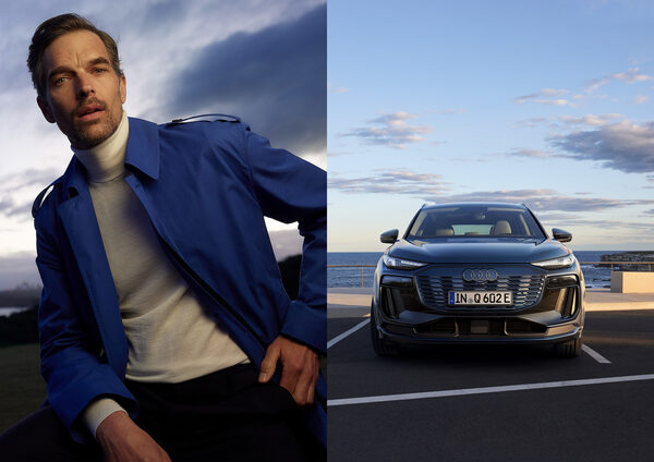The new <b>AUDI Q6 – with a car campaign</b> photographed by <b>Emir HAVERIC c/o SHOTVIEW</b> for thjnk