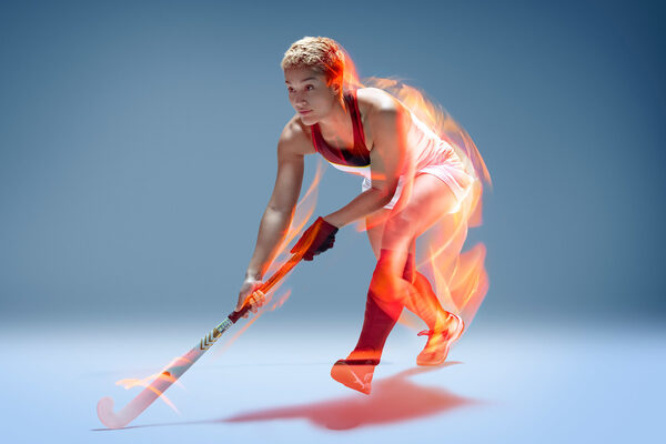 <b>2024 Olympics</b> with eye-catching athlete portraits by <b>Maik FLOEDER c/o DOUBLE T</b> for the <b>ZDF Media Center </b>