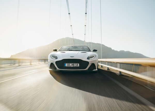 <b>ASTON MARTIN DBS VOLANTE X GYBOW </b>- transportation shoot by<b> Torsten KLINKOW c/o SEVERIN WENDELER</b>