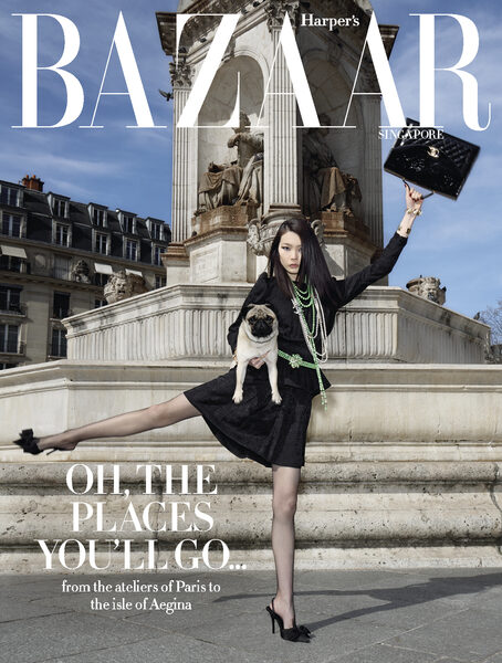 ‘Oh, the places you’ll go … ’ - <b>HARPER’S BAZAAR Singapore</b> celebrates the city on the Seine, in a spread produced by<b> JPPS CREATIVE PRODUCTIONS</b>