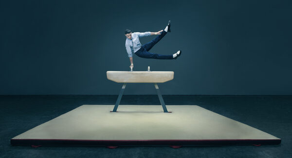GoSee CREATIVES TO WATCH : the G-STAR Fall 2024 campaign with Olympic gymnast Rhys McClenaghan – brings the worlds of fashion and gymnastics together like never before – with creation in the hands of Joris Kuijpers and his agency longstoryshort