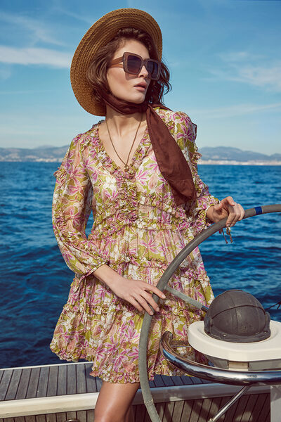 <b>CLAIRE LUISE S/S ‘24 </b>campaign brings back boho-chic - photographed by <b>SACHA TASSILO HÖCHSTETTER</b> in Mallorca