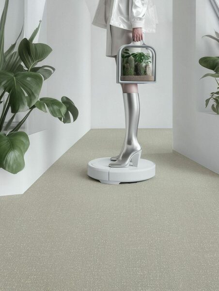<b>AI, Carpet Design, and Augmented Reality </b>- <b>MONICA MENEZ</b> for <b>OBJECT CARPET</b>, Ippolito Fleitz Group, and Tilla Goldberg at Orgatec 2024