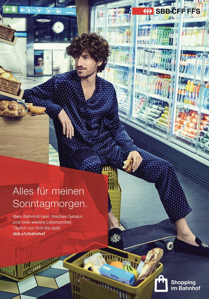 <b>SBB </b>Kampagne und Portraits von <b>ROGER WEBER c/o VISUALEYES ARTISTS</b>
