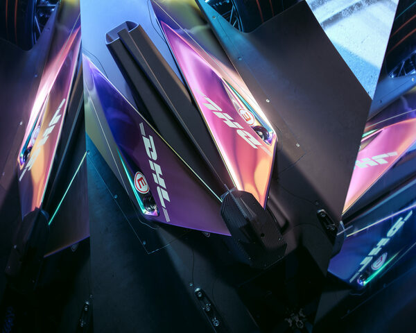 <b>Formula E Gen3</b> in a full-CGI track by photographer <b>THOMAS SCHORN</b> and RAY Postproduction