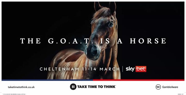 <b>SOOTHING SHADE </b>presents<b> 'The G.O.A.T. is a Horse' </b>campaign for <b>SKY BET</b> featuring powerful equine imagery by Thomas Prior – and is exhibiting at <b>UPDATE 25 BERLIN</b>