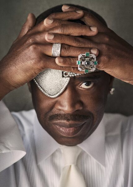 Rapper <b>SLICK RICK</b> ist einer der vier Covberstars der ‘HIP HOP &amp; FASHION’ Herbstausgabe des<b> SOMETHING ABOUT ROCKS Magazins</b>