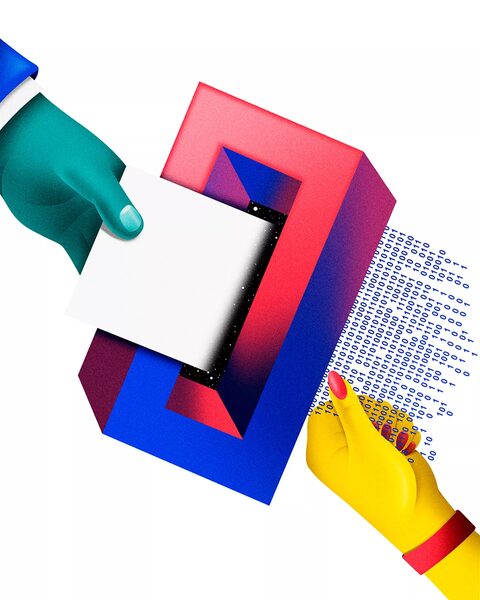 <b>HAUFE LEXWARE </b>PERSONAL MAGAZIN, illustriert von <b>DAQ c/o 2AGENTEN</b>