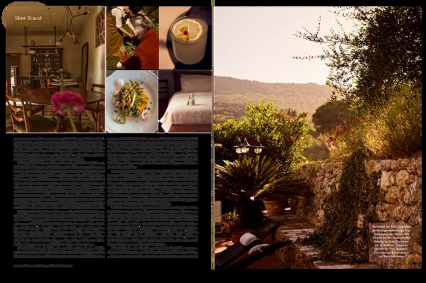 'Heavenly grounded' - Photographer <b>Ramona Reuter</b> visited the vegan Hotel<b> i PINI </b>in Tuscany for <b>Conde Nast Traveller</b>