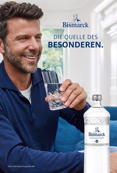 'The source of the special' - <b>Bernd OPITZ c/o NEUBAUERSCHWARZ</b> photographs the campaign for the<b> Fürst Bismarck Quelle</b>