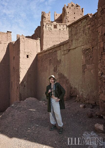 <b>NEUBAUERSCHWARZ </b>presents the cover editorial 'Morocco Traveller' - photographed by <b>Michael Munique</b> for <b>ELLE Men Malaysia</b>