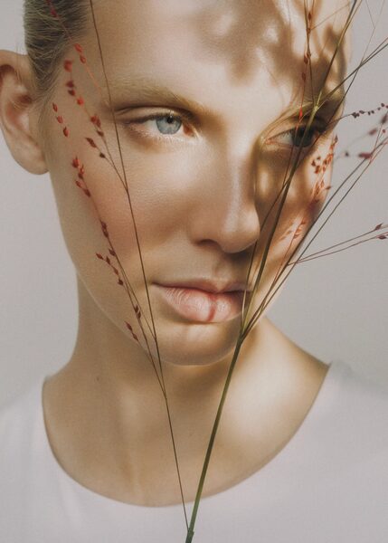 Lea Pliger for <b>Beautyworld Frankfurt </b>- photographed by <b>Christoph Klutsch c/o KRISTINA KORB</b>