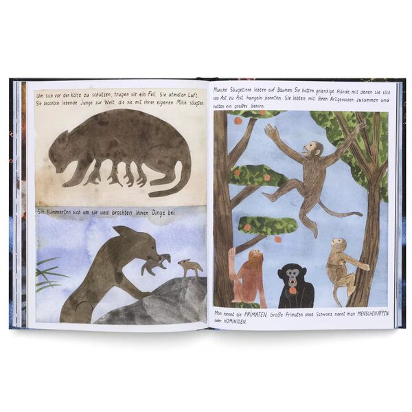 A <b>poetically illustrated origin story </b>of the universe and Earth – illustrated by <b>Cristóbal Schmal </b>(Hatje Cantz)