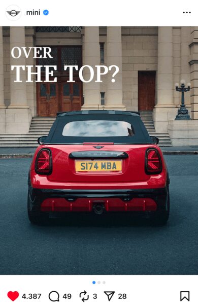 'Always Open. For Everyone.' - Photographer <b>DAVID MAURER</b> showcases the new <b>MINI COOPER CONVERTIBLE</b>