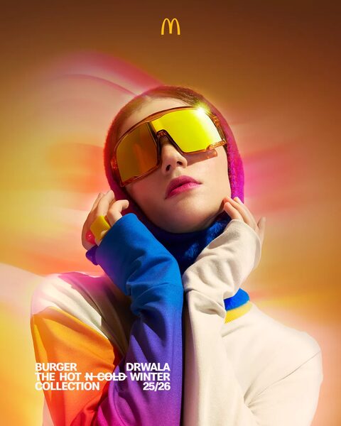 Hot'n Cold - PAWEL FABJANSKI photographs the McDonald’s Drwal 'Merch meets Fashion' campaign Winter 25/26 for DDB Warsaw