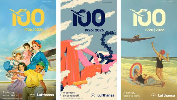 Lufthansa travels through 100 years of brand history with campaign&nbsp;(Serviceplan)