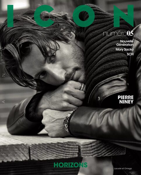 Nicolas Valois photographed French Actor Pierre Niney for ICON France