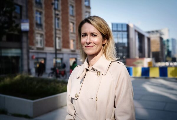 Benne Ochs photographs Kaja Kallas, current Foreign Minister of Europe, for Monocle magazine