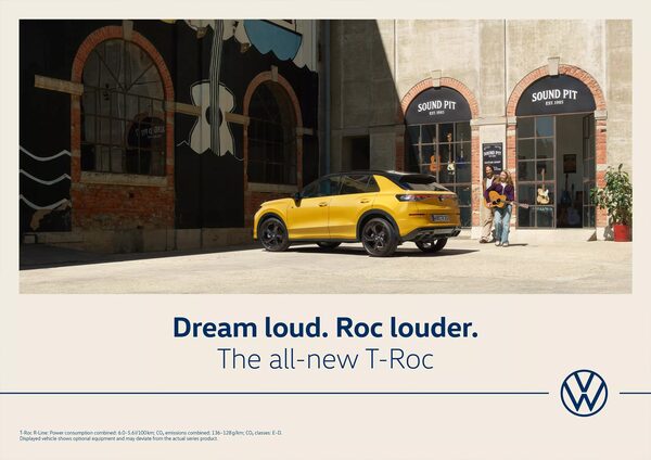 Frithjof Ohm incl. Pretzsch photograph the VW T-Roc campaign ‘A new era of Roc’