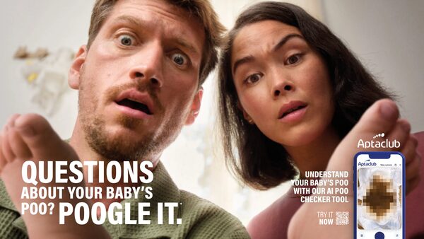 Questions about your baby's poo? Poogle It. - Yoann Stoeckel film and photography from APTAMIL Aptaclub-Kampagne 2026