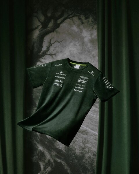 Per Appelgren photographs the ASTON MARTIN F1 x PUMA Global Campaign for the Silverstone Grand Prix