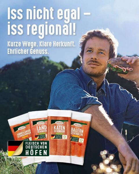 'What You Eat Matters – Eat Local' -&nbsp; Abraham ham commercial with Double-T Artists Maik Flöder, DOP Blanca Behrens &amp;&nbsp; Lubbertus KI