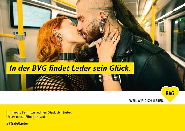 ‘Because We Love You’ - Tobias Schult photographs for BVG in Berlin