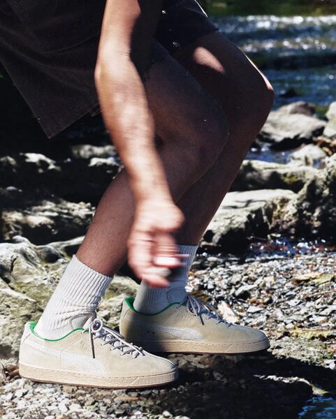 Conor Cunningham x le PÈRE x PUMA – the classic Suede becomes 'The Gentle Man'