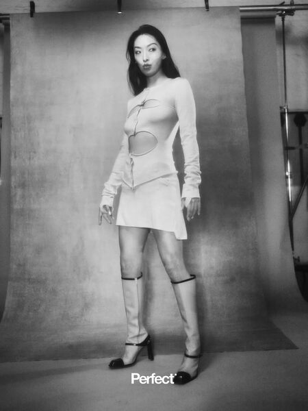 Japanese-British singer-songwriter and actress Rina Sawayama on the cover of the 11th issue of Perfect Magazine – photos by Douglas Irvine.
