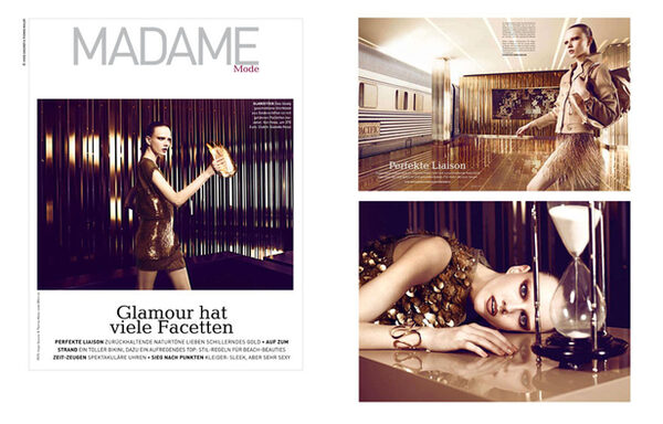 MADAME shoot at the Escada Headquarter - the <b>Apparat + Stereo</b> photography team backstage on location, spot on GoSee