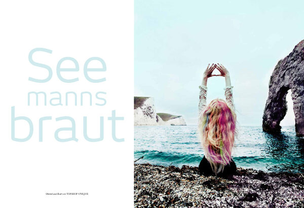 <b>Amanda Camenisch</b> : Seaman's Bride in QUALITY MAG and cover story of STIL MAGAZINE for NEUEN ZÜRICHER ZEITUNG