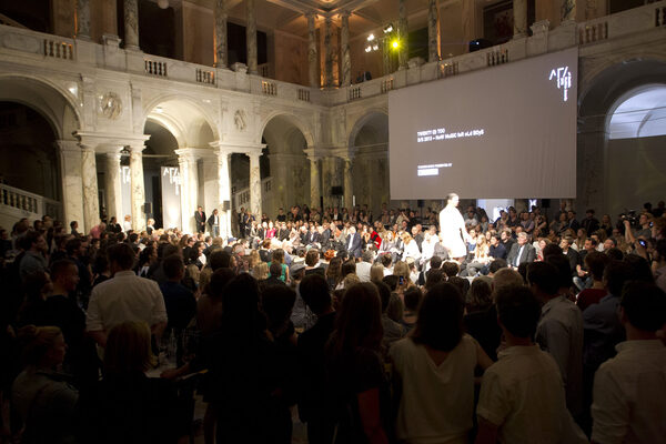 <b>Editorial Award powered by GoSee</b>. Lois Lammerhuber announces the 2012 winners for GoSee at the Museum of Ethnology in Vienna : Michael Bader (fashion) and Pawel Fabjanski (fashion portrait). Congratulations!